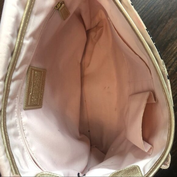 Coach Kyra Poppy Daisy Floral Messenger Bag - Picture 14 of 16